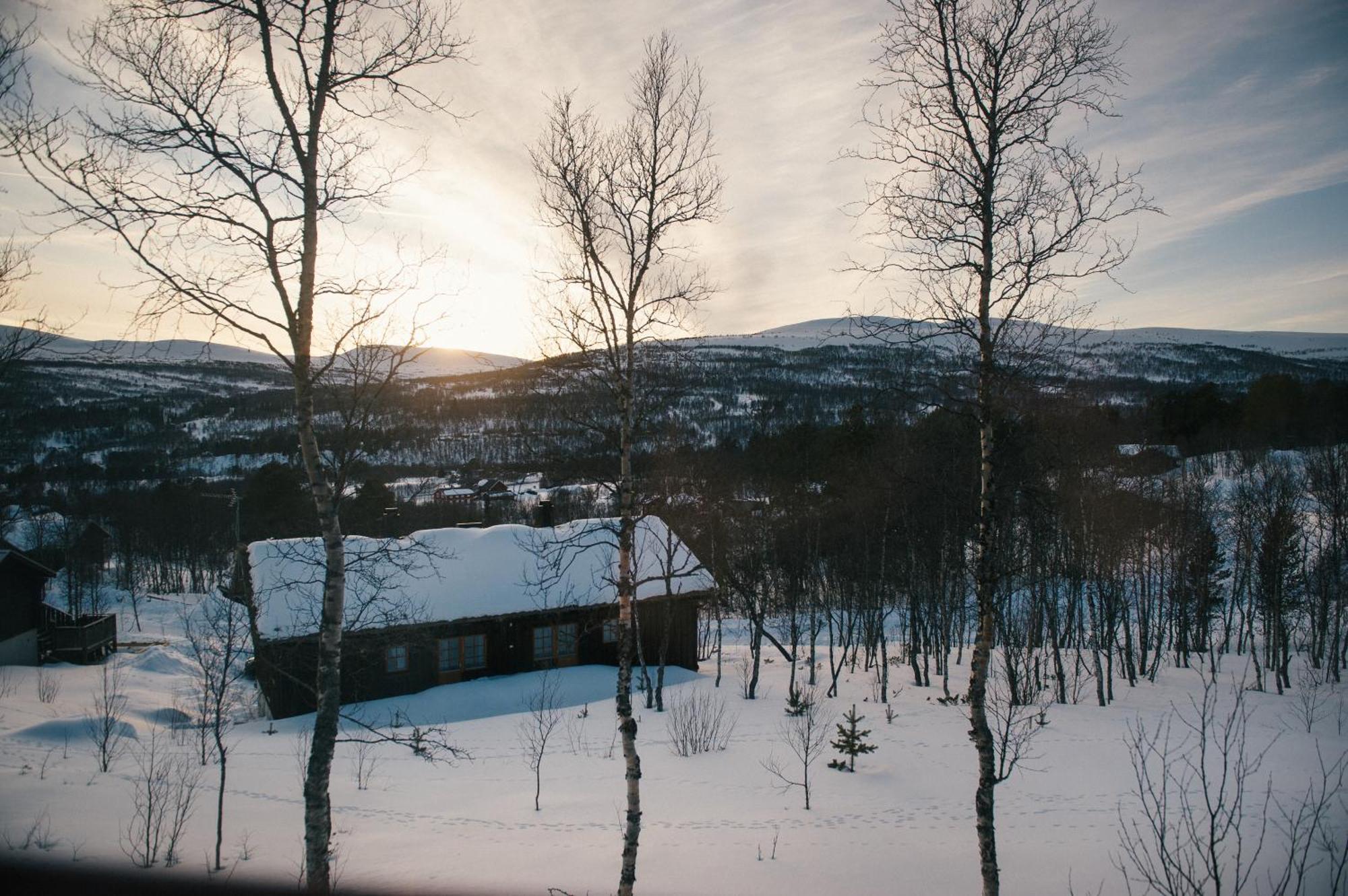 Вилла Fjaellfrid Stugby Bruksvallarna Экстерьер фото