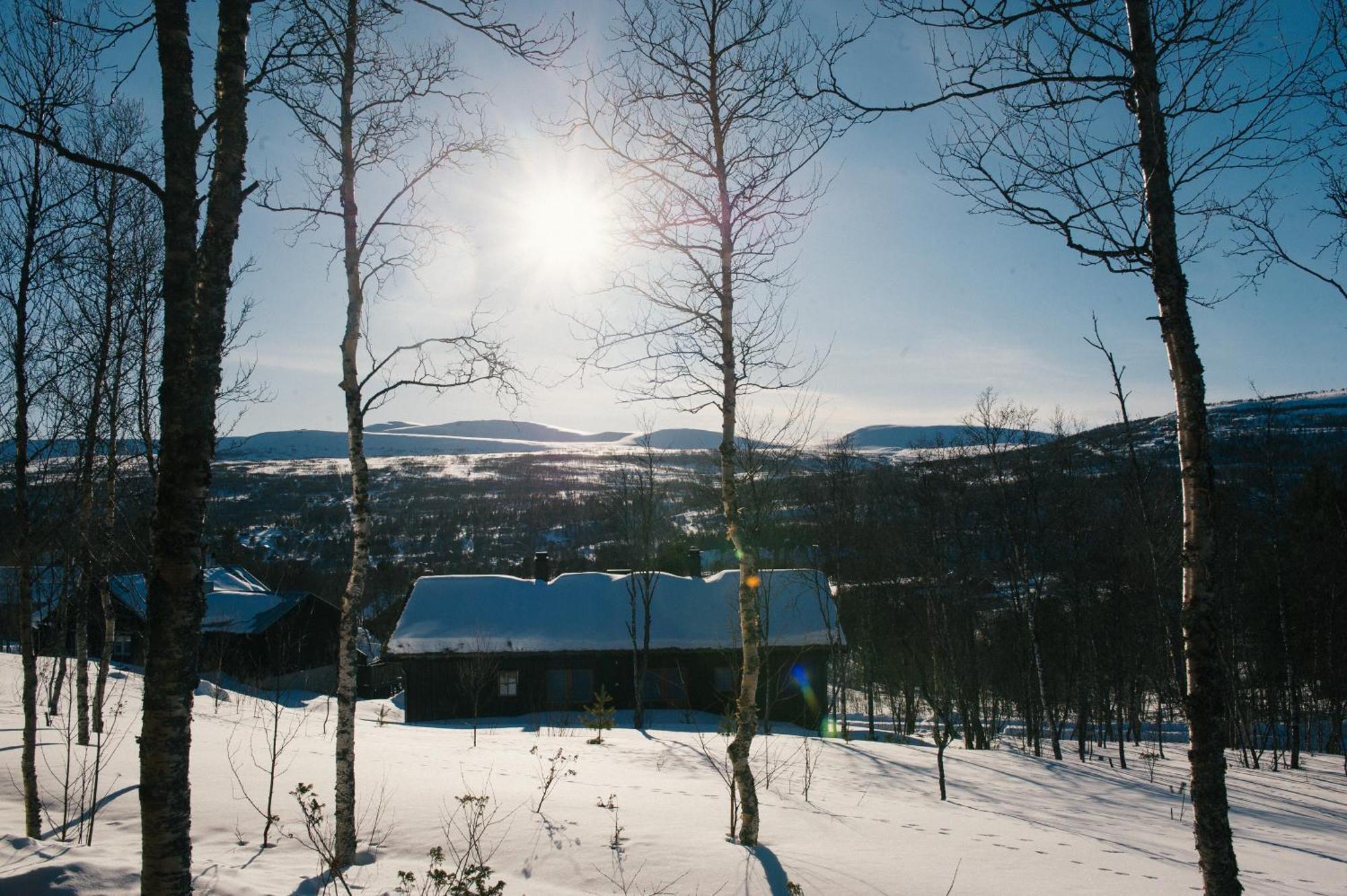 Вилла Fjaellfrid Stugby Bruksvallarna Экстерьер фото