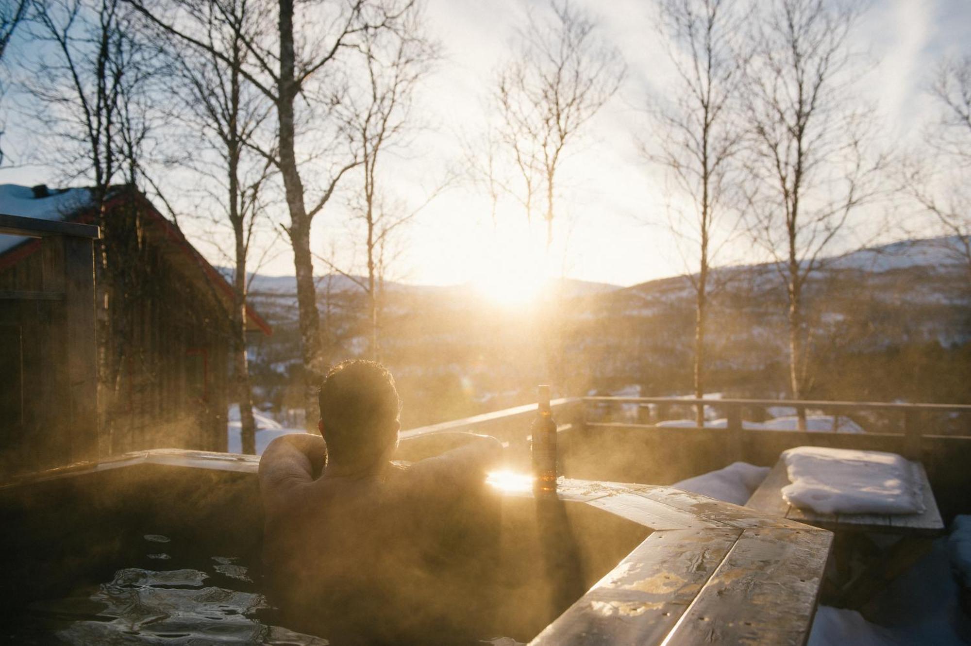 Вилла Fjaellfrid Stugby Bruksvallarna Экстерьер фото