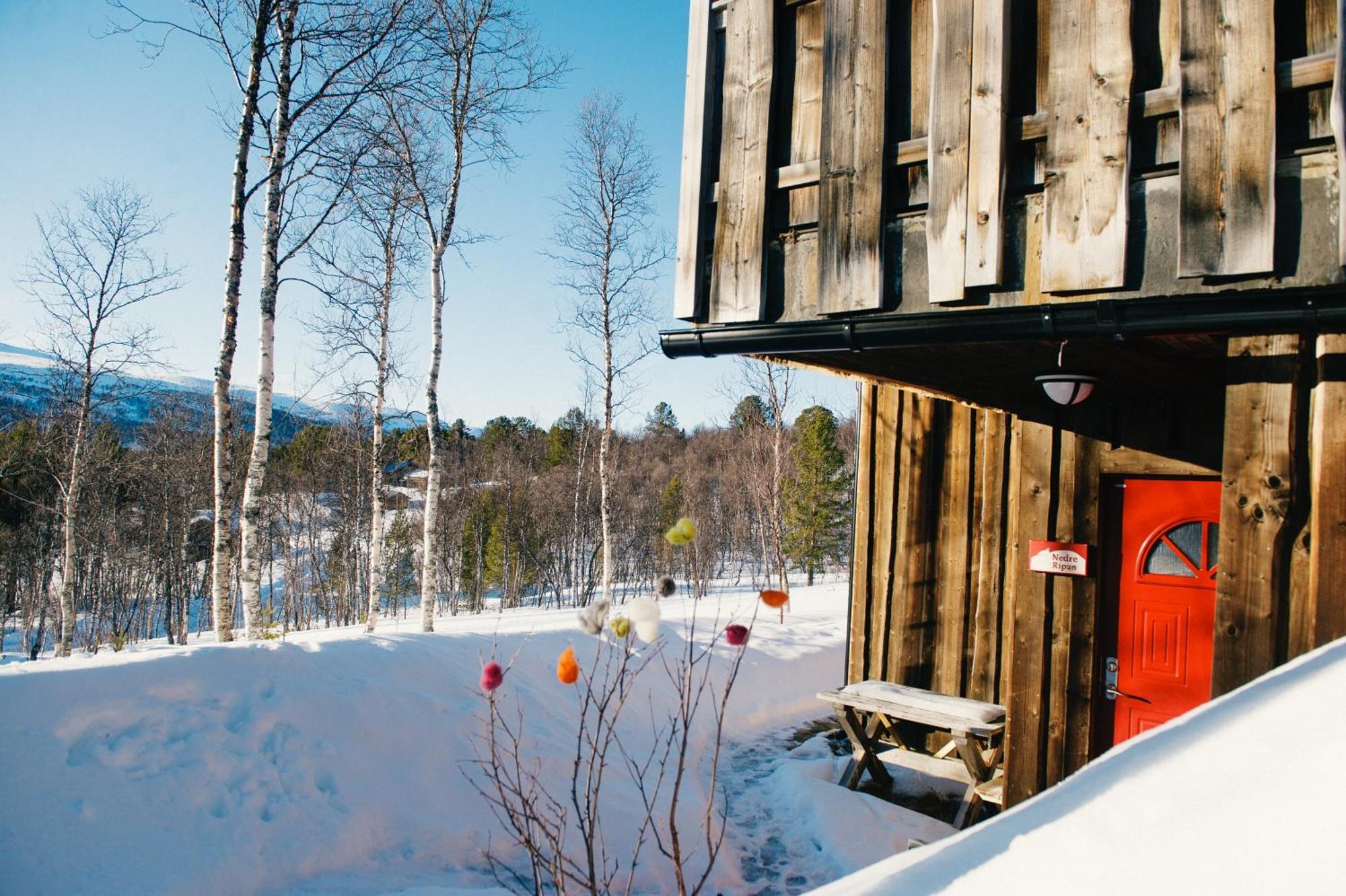 Вилла Fjaellfrid Stugby Bruksvallarna Экстерьер фото